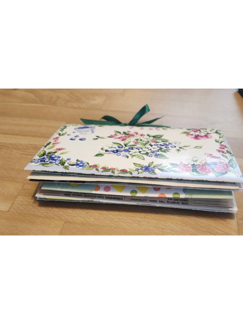 Handmade Junk Journal 90 pages Colorful & Bright 6x6.5" - Picture 3 of 16